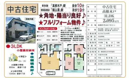 最寄駅高根木戸 0