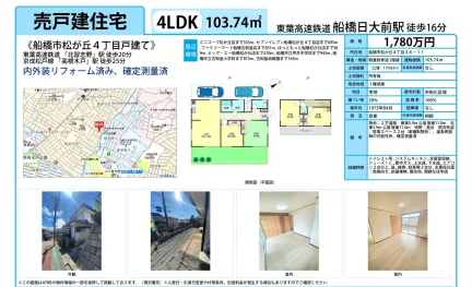 船橋市松が丘4丁目戸建て 0