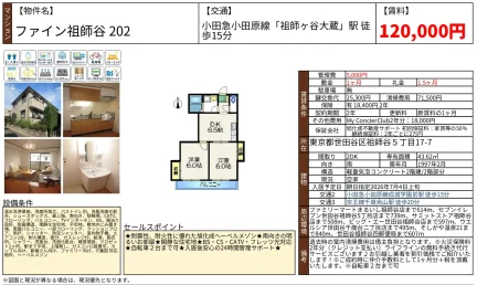 ファイン祖師谷202 202号 0