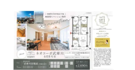 ネオコーポ武庫川 808号 0