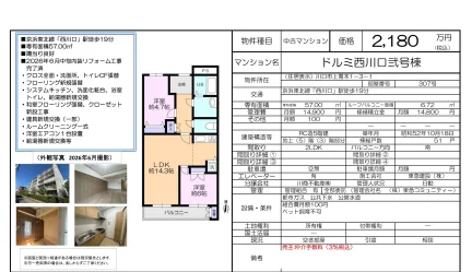 ドルミ西川口弐号棟 307号 0