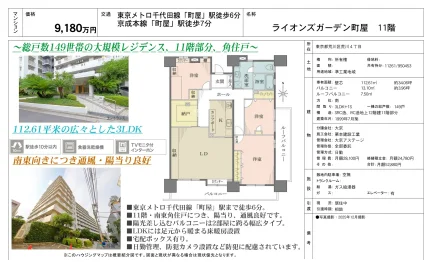 ライオンズガーデン町屋 11号 0