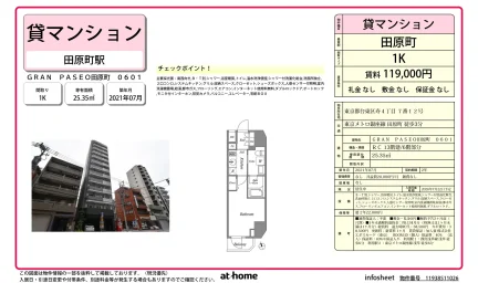 GRAN PASEO 田原町 0601 0601号 0