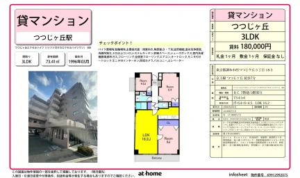 つつじヶ丘エクセルハイツⅠ 306 306号 0
