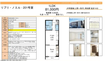 リブリクラブ 201号 0