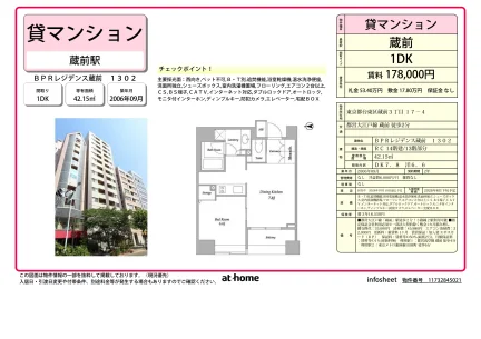 1DK Condo Near Station in Kuramae 0