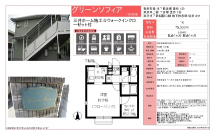 グリーンソフィア 103号 0