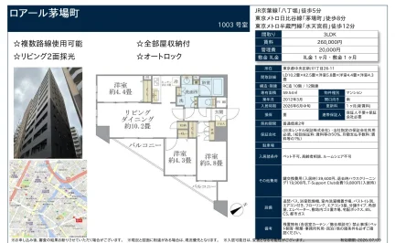 ロアール茅場町 1003号 0