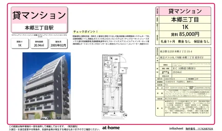 Studio Condo Near Station in Hongo 0