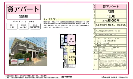 1LDK Condo in Gakuen 0