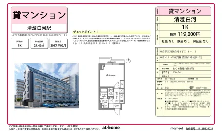 レジデンス清澄白スクエア 105号 0