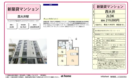 ウェルスクエア西大井 201号 0