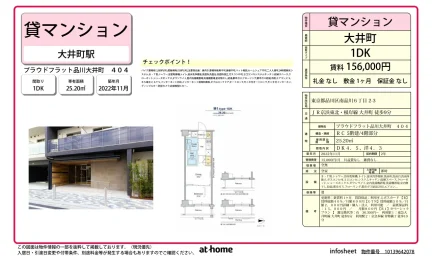 プラウドフラット品川大井町 0