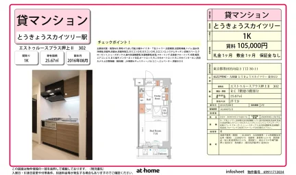 エストゥルースプラス押上Ⅱ 0