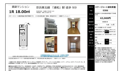 ステージコート浦和常盤 0306号 0