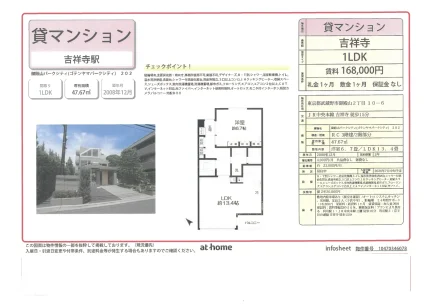 御殿山パークシティ 202号 0