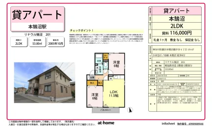 リナウル鵠沼 201号 0