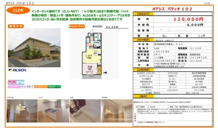 オアシス パティオ 102 102号 0