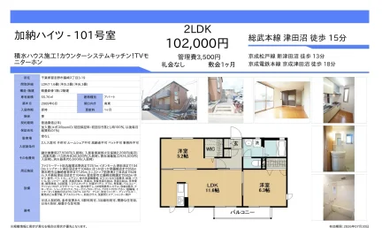 加納ハイツ - 101号室 101号 0