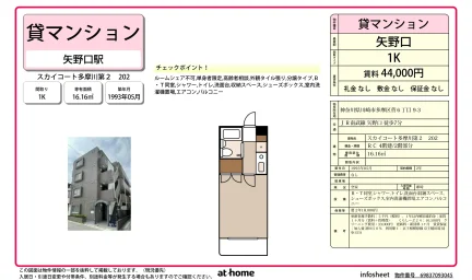 スカイコート多摩川第2 202 202号 0