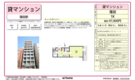 Urban Link蒲田 1201 0