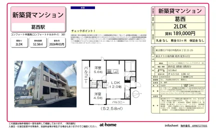 コンフォート中葛西 301 0