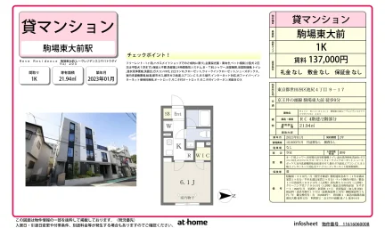 Reve Residence 駒場東大前(レーヴレジデンスコマバトウダイマエ) 203 203号 0