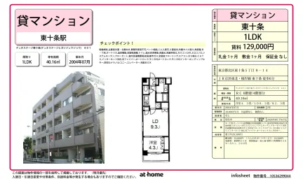 デュオステージ東十条 401 0