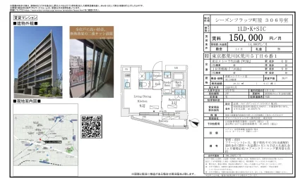 シーズンフラッツ町屋 306号 0