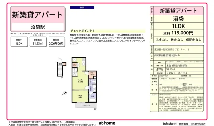 Wood Crest Residence (ウッドクレストヌマブクロレジデンス) 202号 0