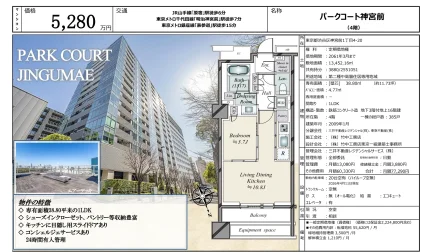 パークコート神宮前 4号 0