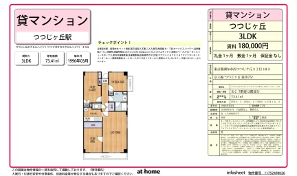 つつじヶ丘エクセルハイツⅠ 306 0