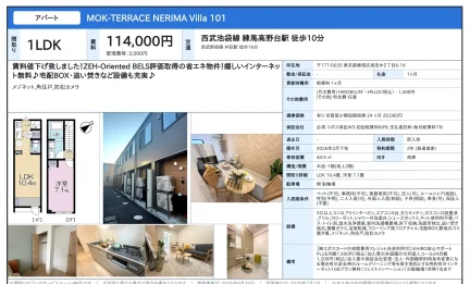 MOK-TERRACE NERIMA Villa 101 101号 0