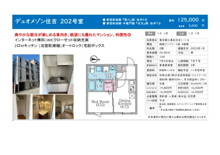 デュオメゾン住吉 202号 0