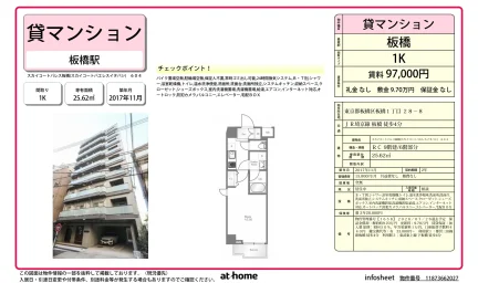 Modern Studio Condo Near Station in Kamiitabashi 0