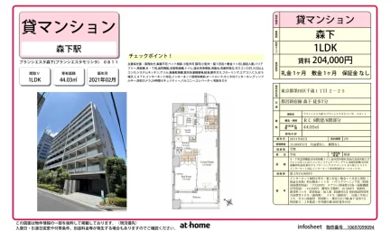 ブランシエスタ森下 8号 0