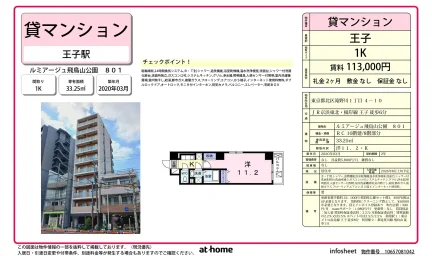 ルミアージュ飛鳥山公園 0
