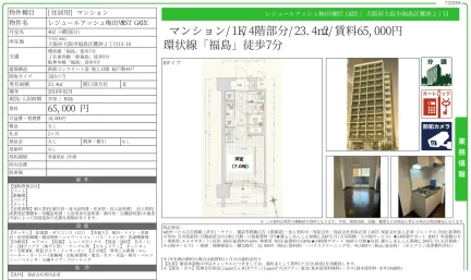 レジュールアッシュ梅田 VEST GATE 402号 0