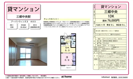 1DK Condo Near Station in Chuo 0