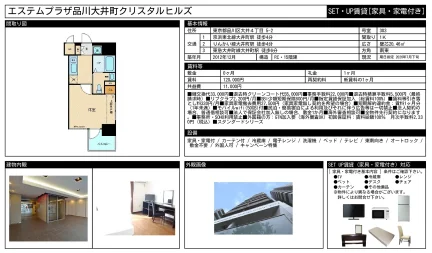エステムプラザ品川大井町クリスタルヒルズ 303号 0