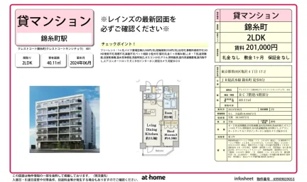 クレストコート錦糸町 401 0