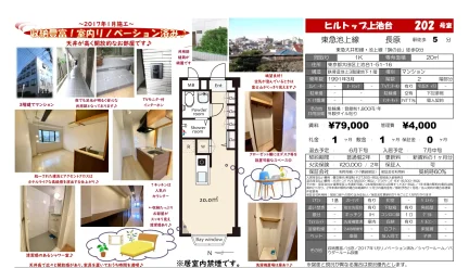 ヒルトップ上池台 202号 0