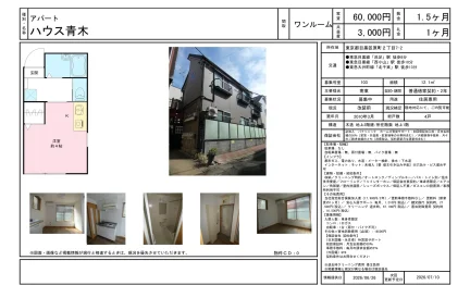 アパートハウス青木 103号 0