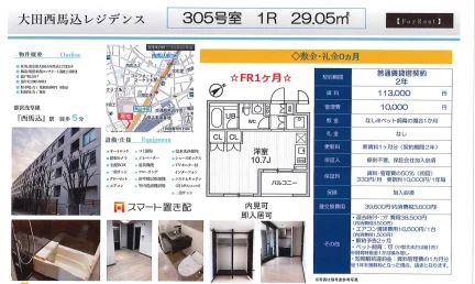 大田西馬込レジデンス 305号室 0