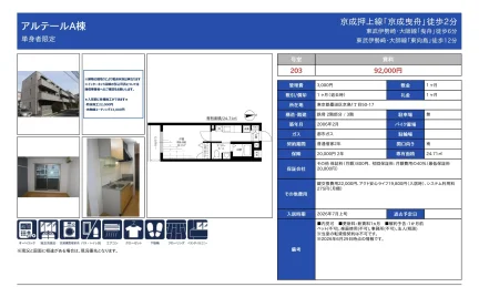 アルテールA棟 203号 0