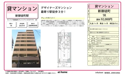 クレイシア新御徒町 0
