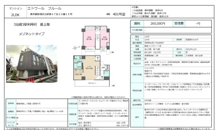 エトワール フルール 401号 0