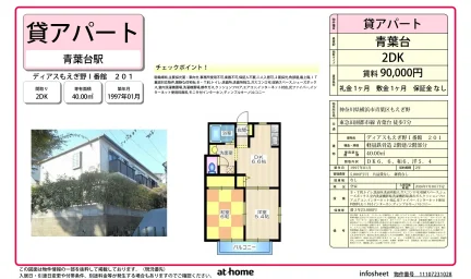 ディアスもえぎ野Ⅰ番館 201 201号 0