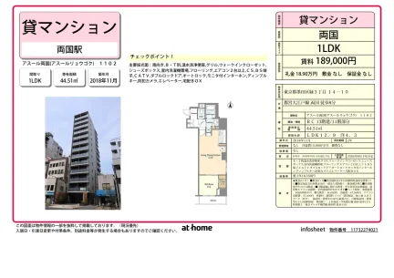 Modern 1LDK Condo in Midori 0