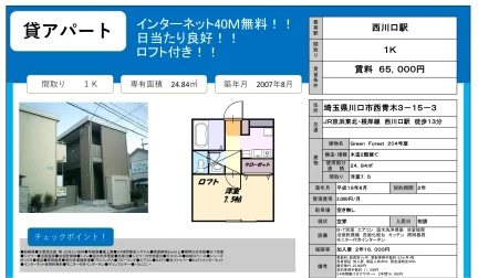 グリーンフォレスト 204号 0